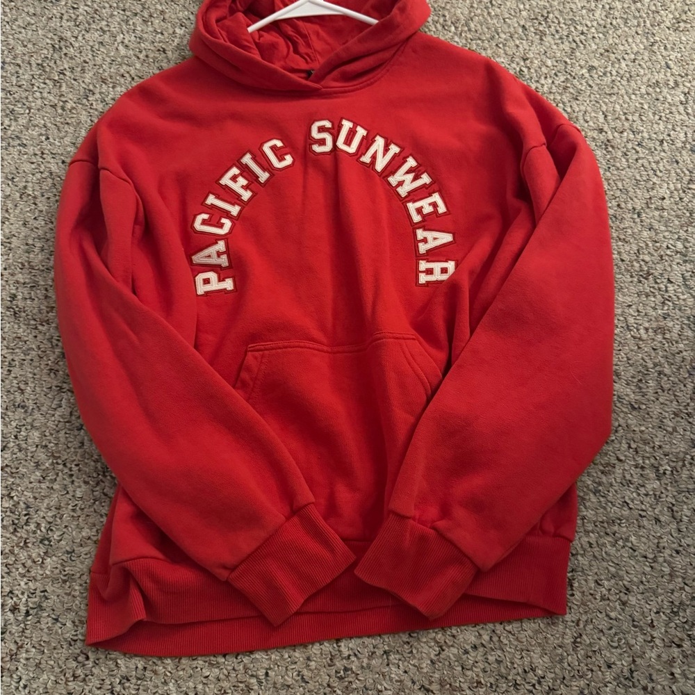 Pacific Sunwear Red Hoodie